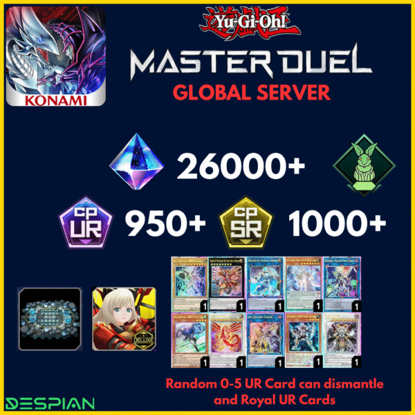 Master Duel Account VIP V (Sky Striker Bundle)