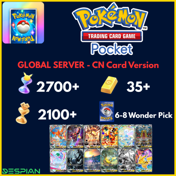 Pokémon TCG Pocket Account VIP I (Random 3-6 Immersive Cards)
