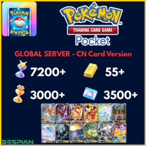 Pokémon TCG Pocket Reroll 3 (Random 1-6 Immersive Card)