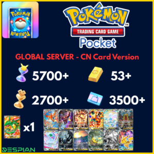Pokémon TCG Pocket Account VIP III (Random 1-6 Immersive Card)