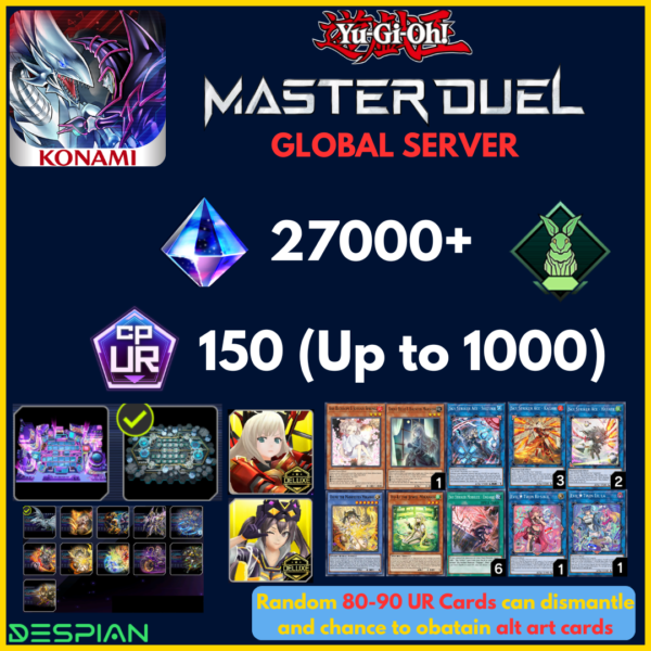 Master Duel Alt Art Account III (Evil★Twin, Sky Striker & Mikanko Bundle)