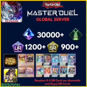 Master Duel Account Reroll 7 (Slifer & Branded Mini Bundle + Steam)