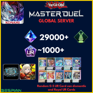 Master Duel Account Reroll 8 (Sky Striker Bundle + Steam)